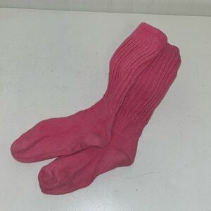 Women’s Vintage Pink Slouch scrunch Socks